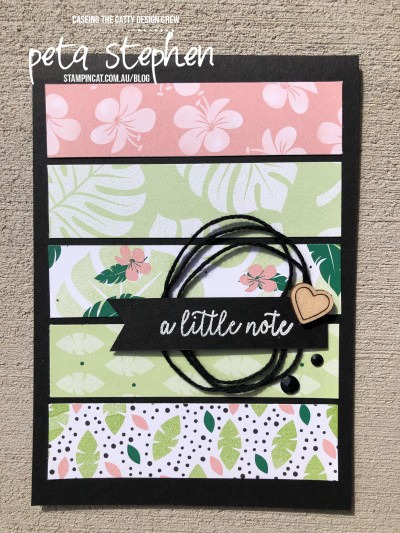 #stampin_cat #ctc226 #tropicalescape #stampinup