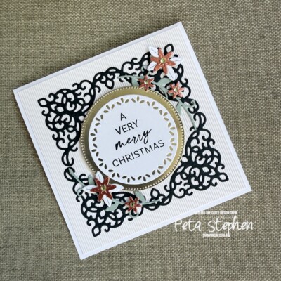 #ctc545 #stampin_cat #whispersoftexture #delicateframingdies #flowersgardenfoil #stampinup