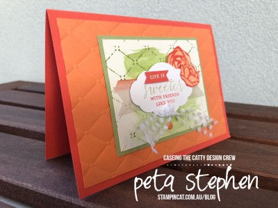 Stampin' Cat CTC187 Detailed With Love Tufted Emb Folder