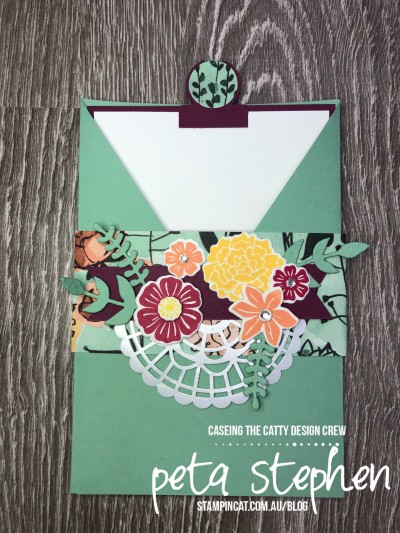 Stampin' Cat CTC 189 Share What You Love Beautiful Bouquet Pocket Card