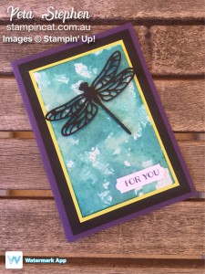 Stampin' Cat CI15 Detailed Dragonfly