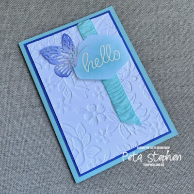 #ctc454 #stampin_cat #heartfelthexagonpunch #paperbutterflyaccents #heartfelthellos #stampinup