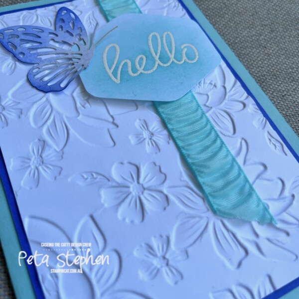 #ctc454 #stampin_cat #heartfelthexagonpunch #paperbutterflyaccents #heartfelthellos #stampinup