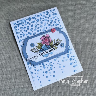 #ctc458 #ctcstampin_cat #thoughtfulexpressionsbundle #drizzlingdroplets #stampinup