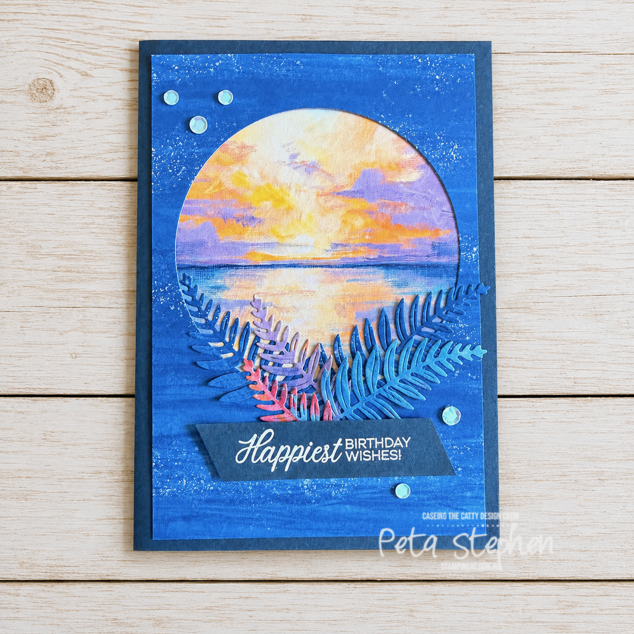 #ctc577 #stampin_cat #sceniccoastsdsp #fern&floradies #phrases&frames #stampinup