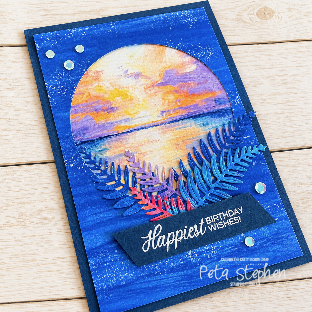 #ctc577 #stampin_cat #sceniccoastsdsp #fern&floradies #phrases&frames #stampinup