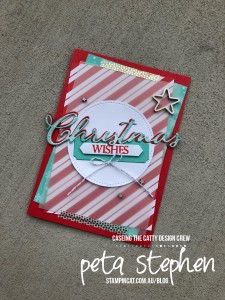 Stampin' Cat CTC201 Merry Christmas To All Santa's Workshop Memories & More Shimmer Paint Stampin' Up!