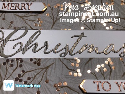 Stampin' Cat ESAD Joyous Noel Merry Christmas To All Stampin' Up!