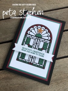 Stampin' Cat CTC209 Stained Glass Stampin' Up!