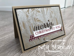 Stampin' Cat CTC196 Festive Farmhouse Elements Merry Christmas To All Stampin' Up!
